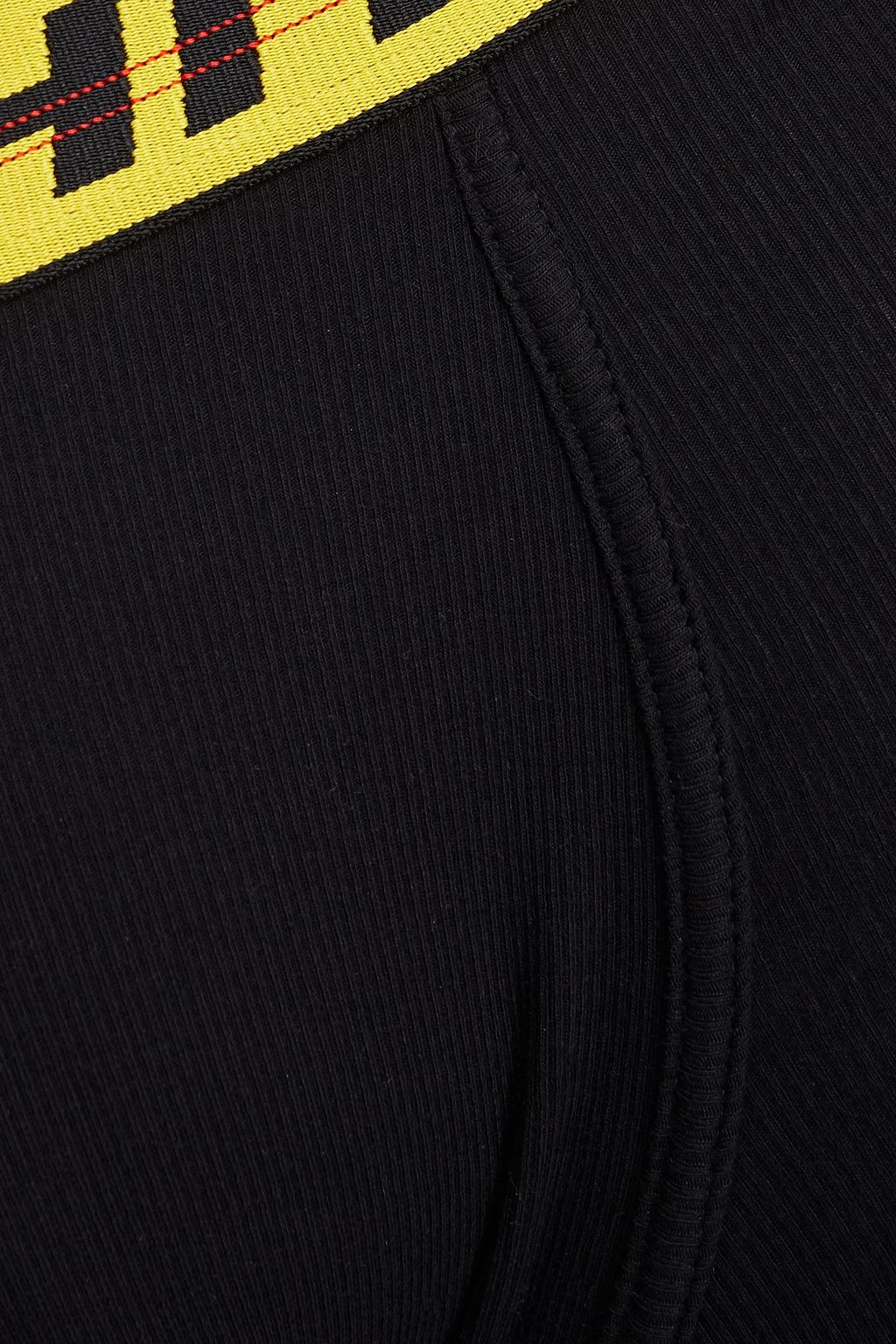 OFF-WHITE™ Monogram-trimmed ribbed stretch-cotton jersey boxer briefs