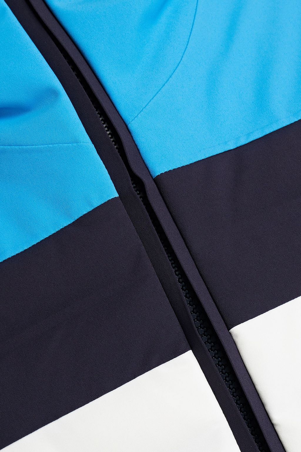 BOGNER Logo-appliquéd quilted color-block hooded ski jacket