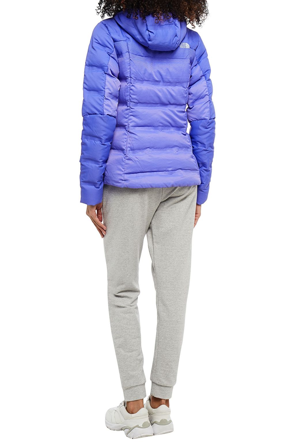 THE NORTH FACE Color-block twill hooded jacket