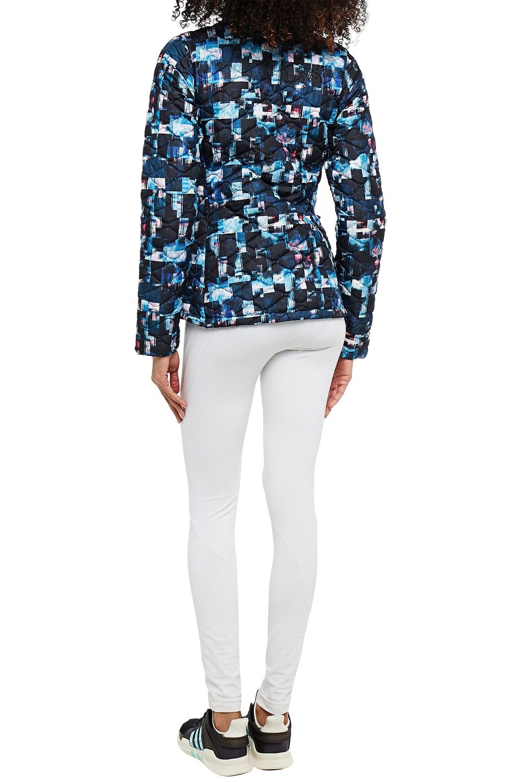 THE NORTH FACE Embroidered printed quilted shell jacket