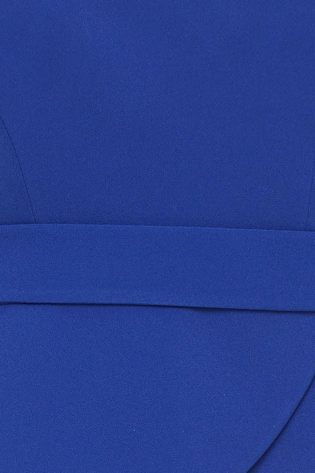 SAFIYAA Asymmetric stretch-crepe peplum top