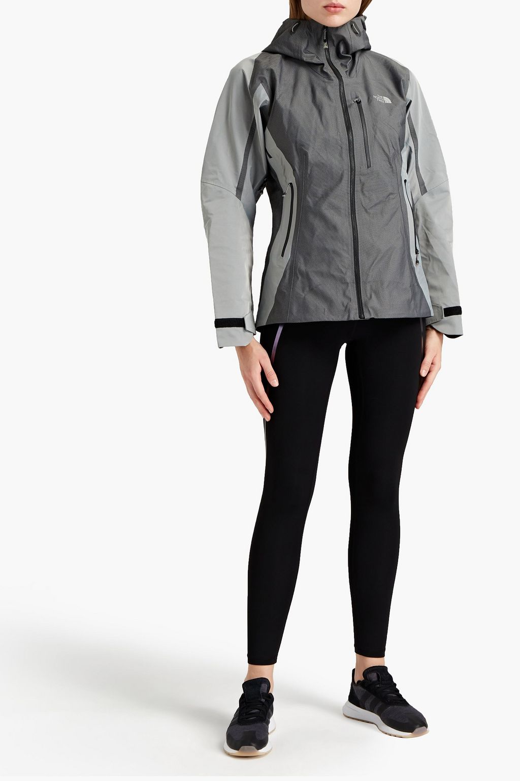 THE NORTH FACE Summit two-tone shell hooded jacket