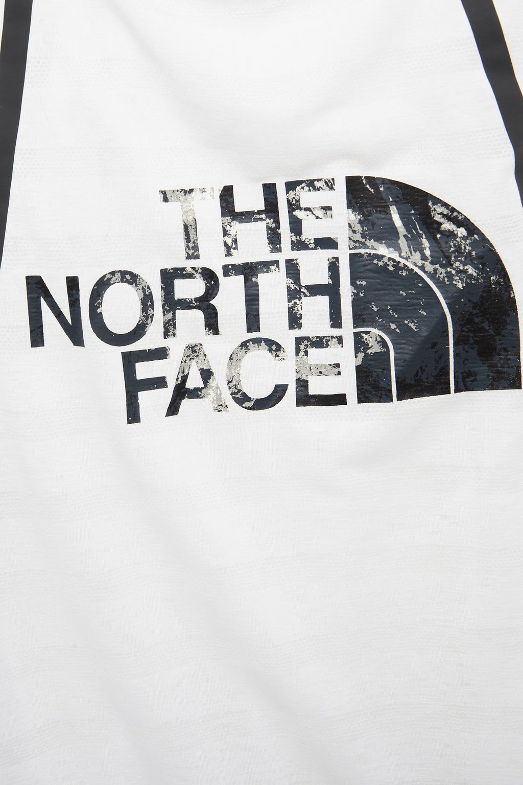 THE NORTH FACE Printed stretch-mesh and slub jersey tank