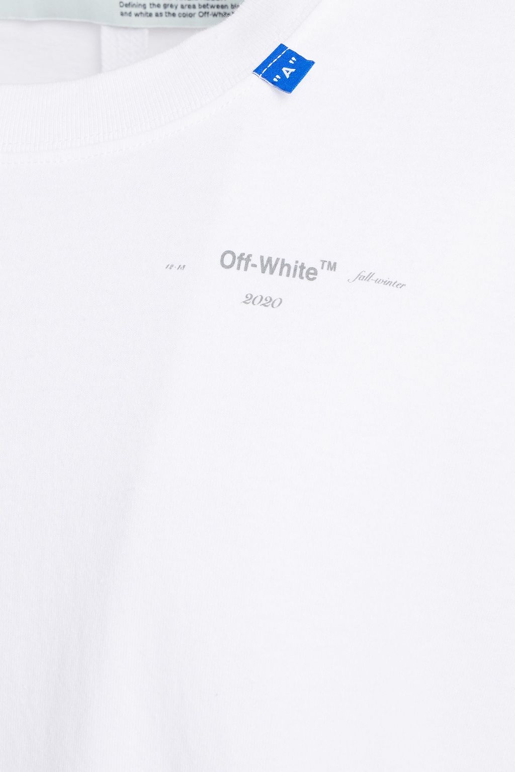 OFF-WHITE™ Appliquéd printed cotton-jersey tank