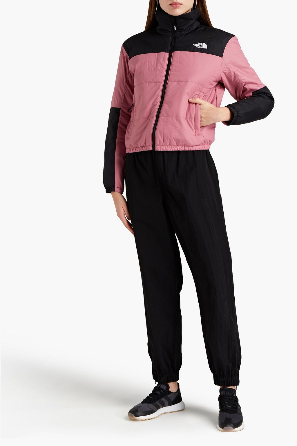THE NORTH FACE Embroidered two-tone shell jacket