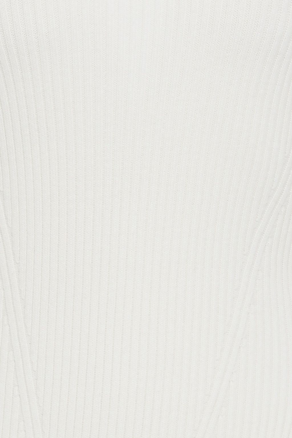 SAFIYAA Louise asymmetric ribbed wool-blend sweater
