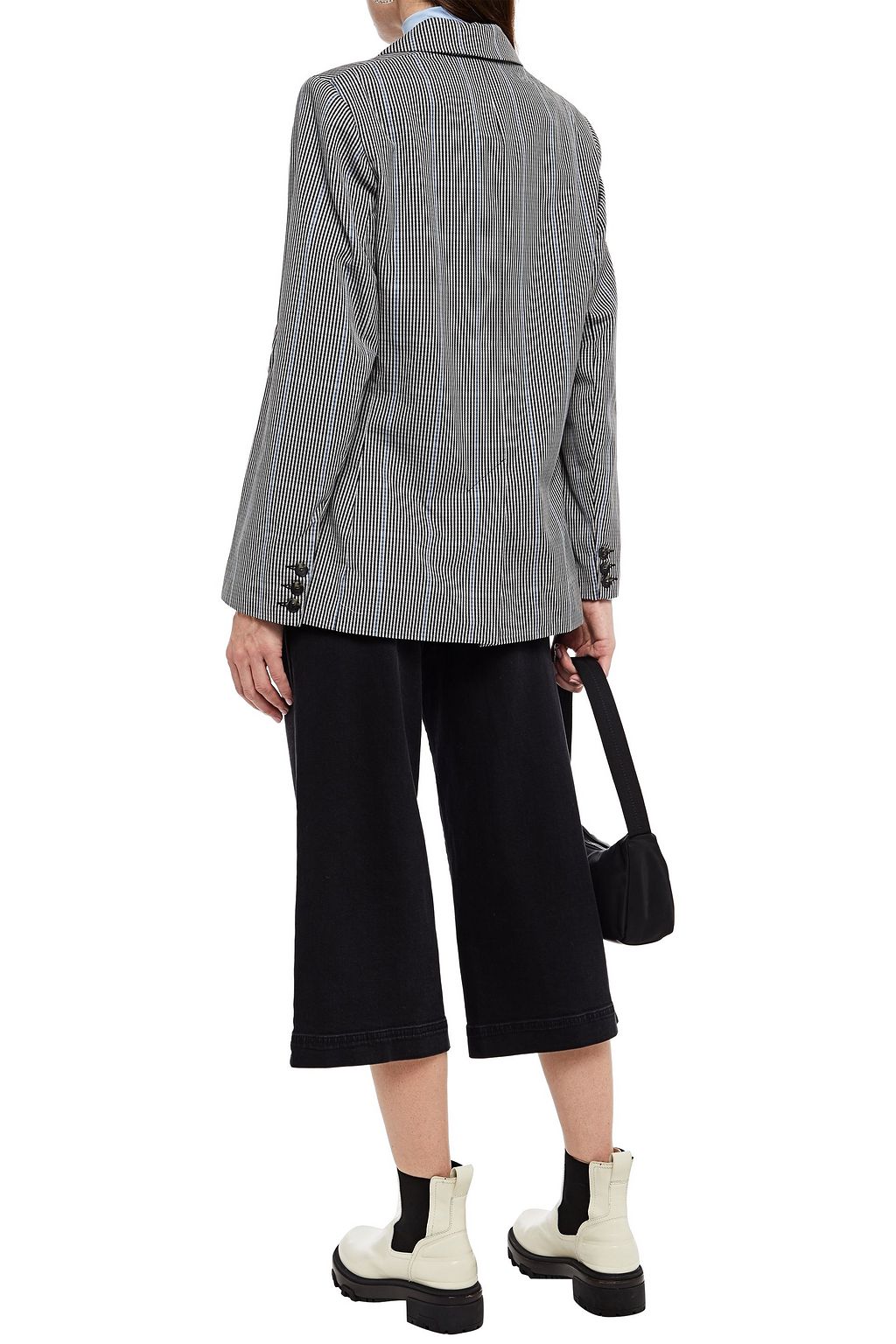 MARKUS LUPFER Kyla Prince of Wales checked cotton blazer