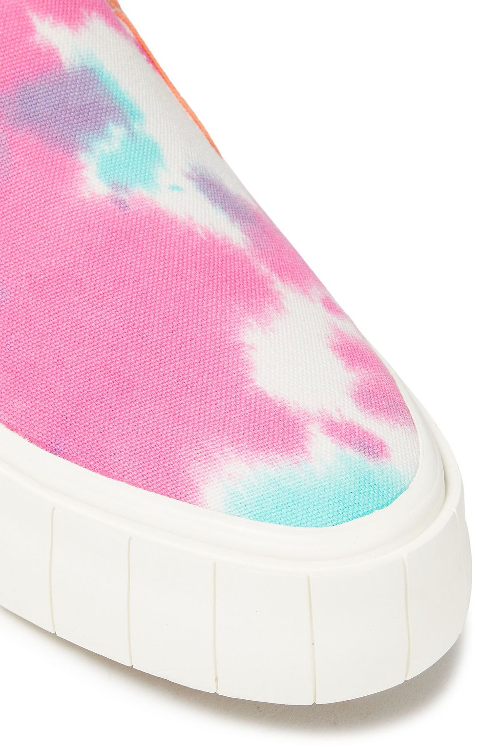GOOD NEWS Yess tie-dyed canvas slip-on sneakers