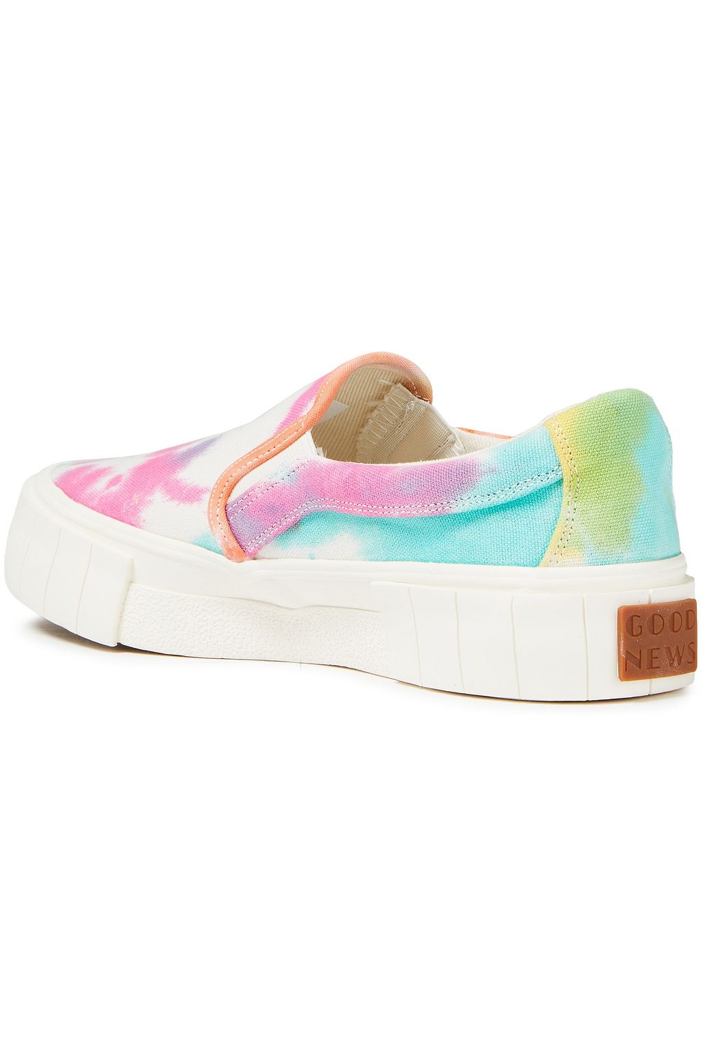 GOOD NEWS Yess tie-dyed canvas slip-on sneakers