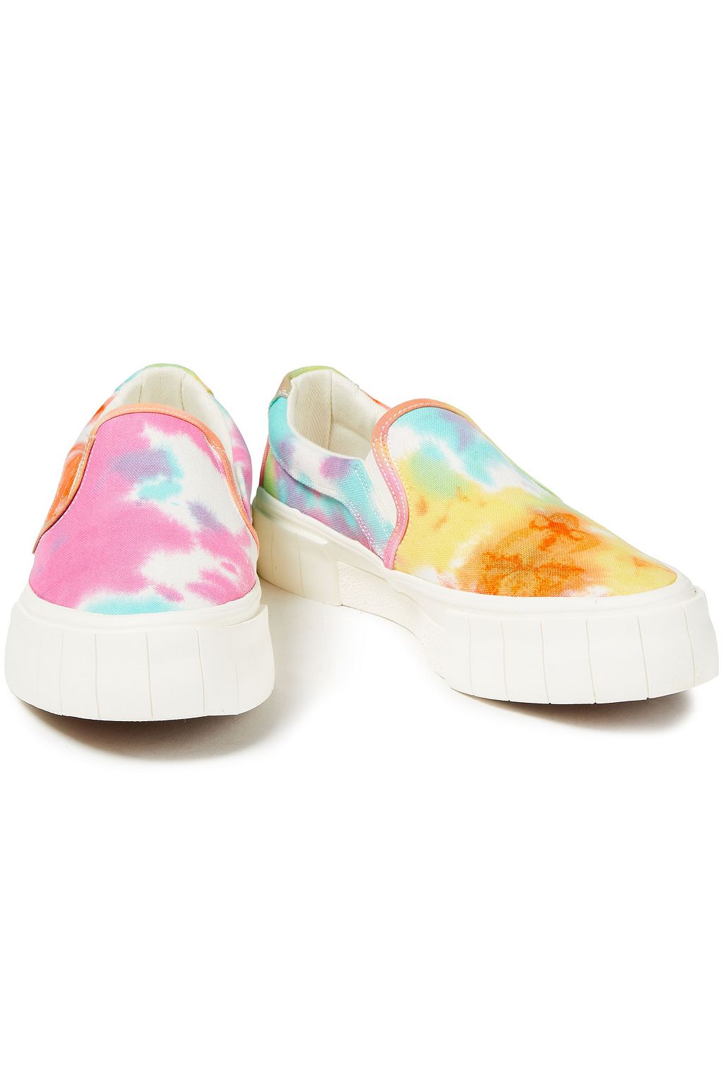 GOOD NEWS Yess tie-dyed canvas slip-on sneakers