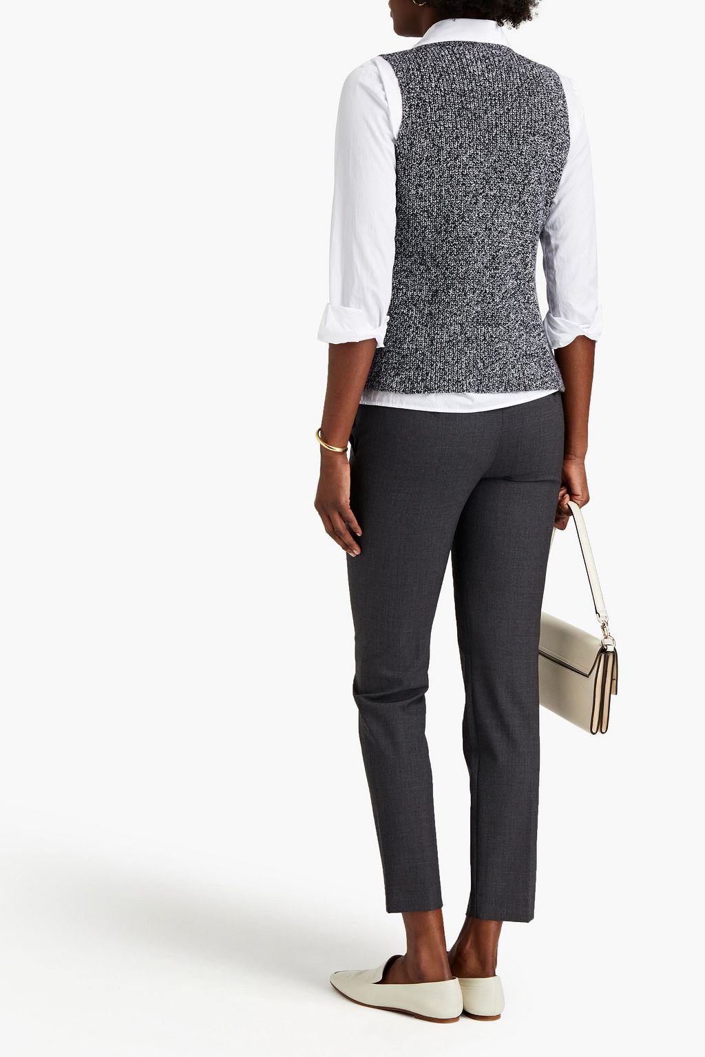 THEORY Testra stretch-wool straight-leg pants