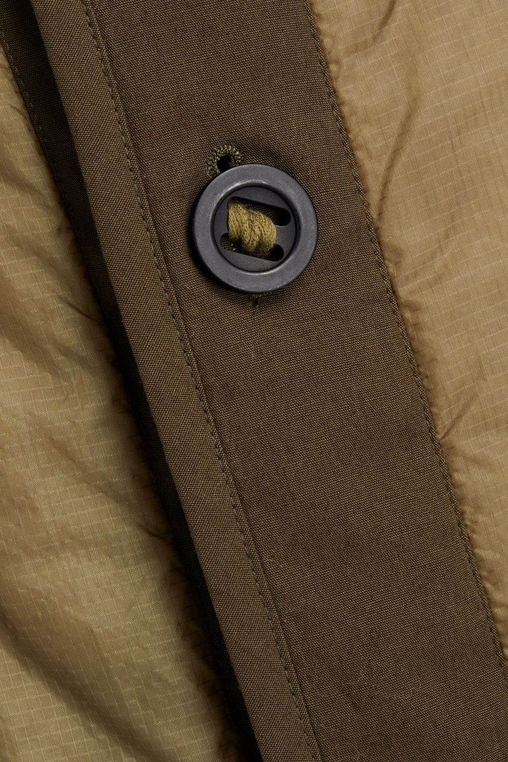 YVES SALOMON Quilted shell coat