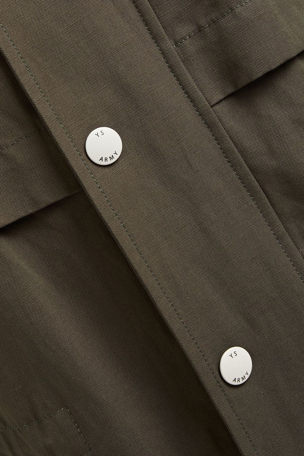 ARMY BY YVES SALOMON Cotton and linen-blend canvas trench coat