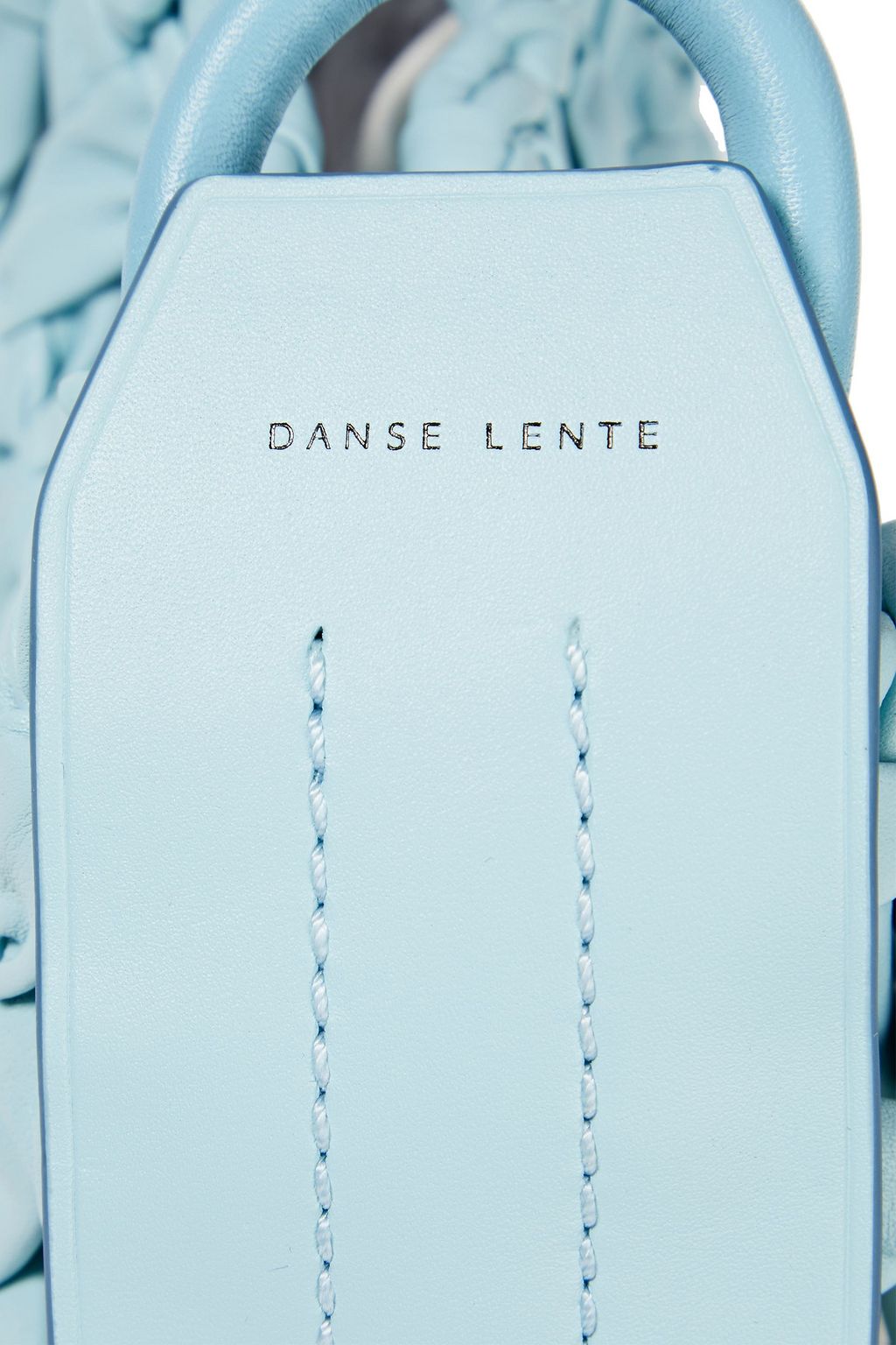 DANSE LENTE Lake woven leather tote