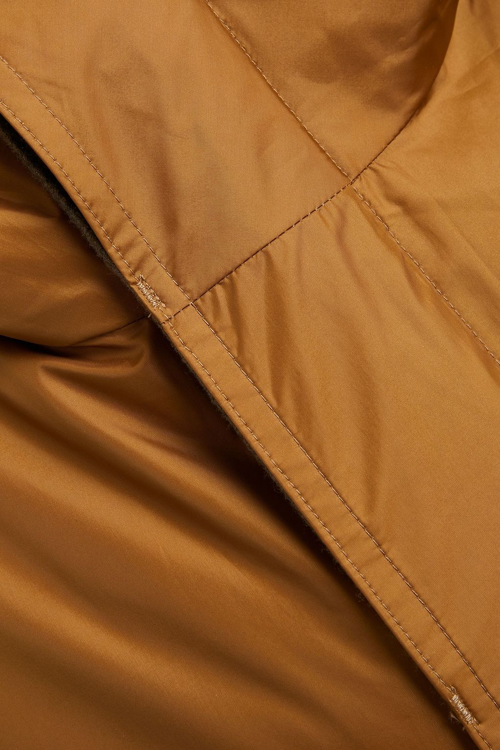ARMY BY YVES SALOMON Logo-appliquéd shell hooded down parka