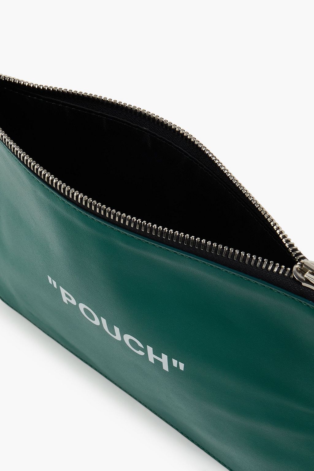 OFF-WHITE™ Printed leather pouch