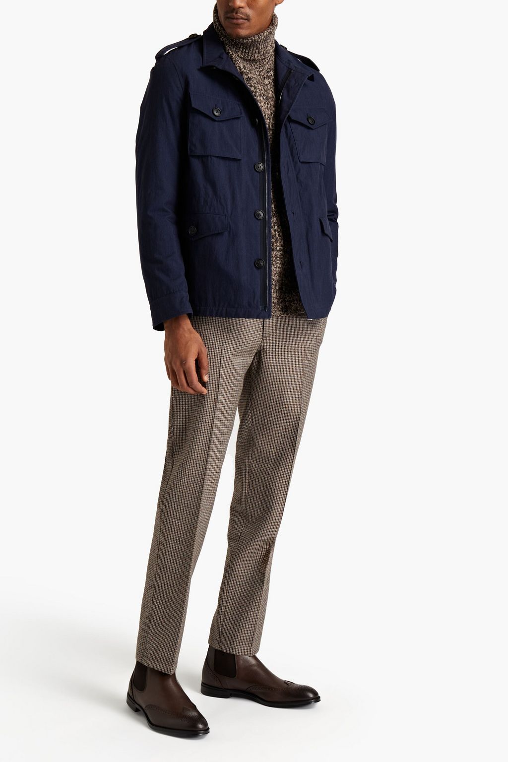 ETRO Cotton-blend field jacket