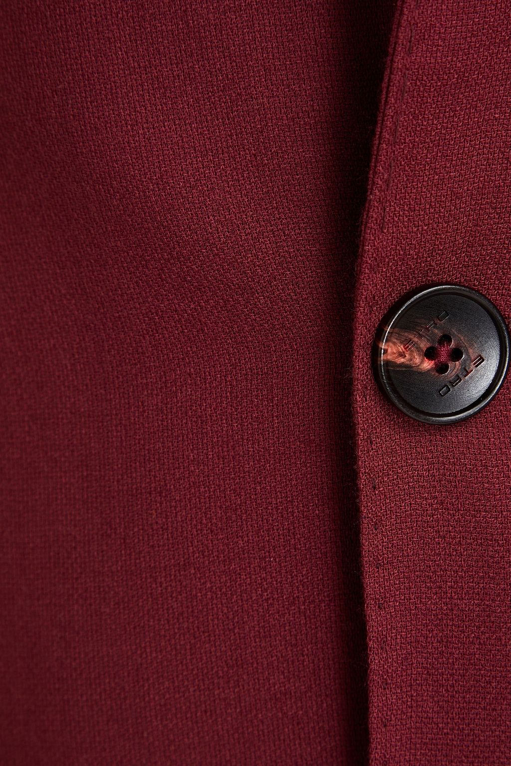 ETRO Slim-fit grain de poudre wool blazer