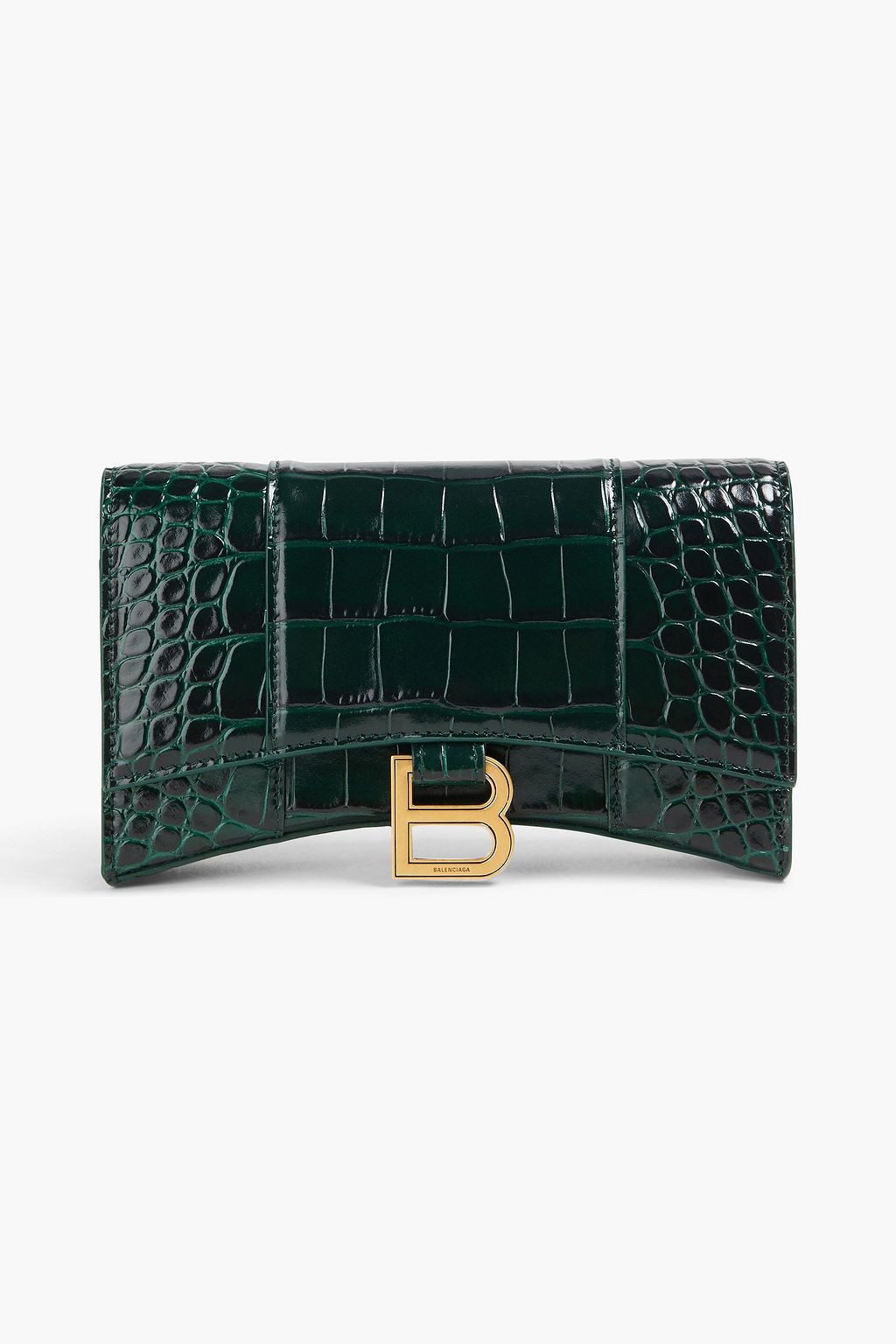 Balenciaga green wallet 2025