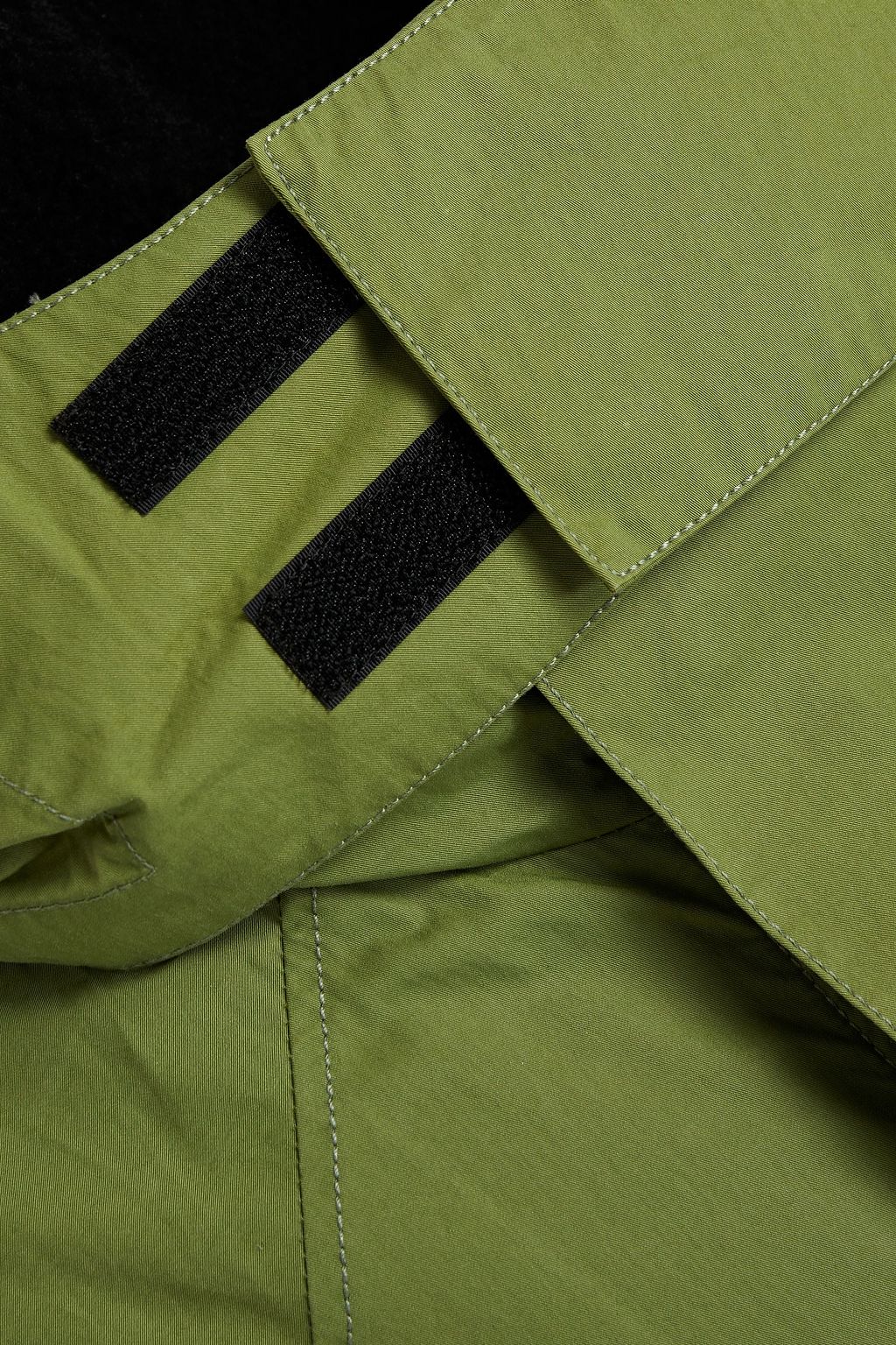 ARMY BY YVES SALOMON Shearling-lined cotton-blend gabardine hooded parka