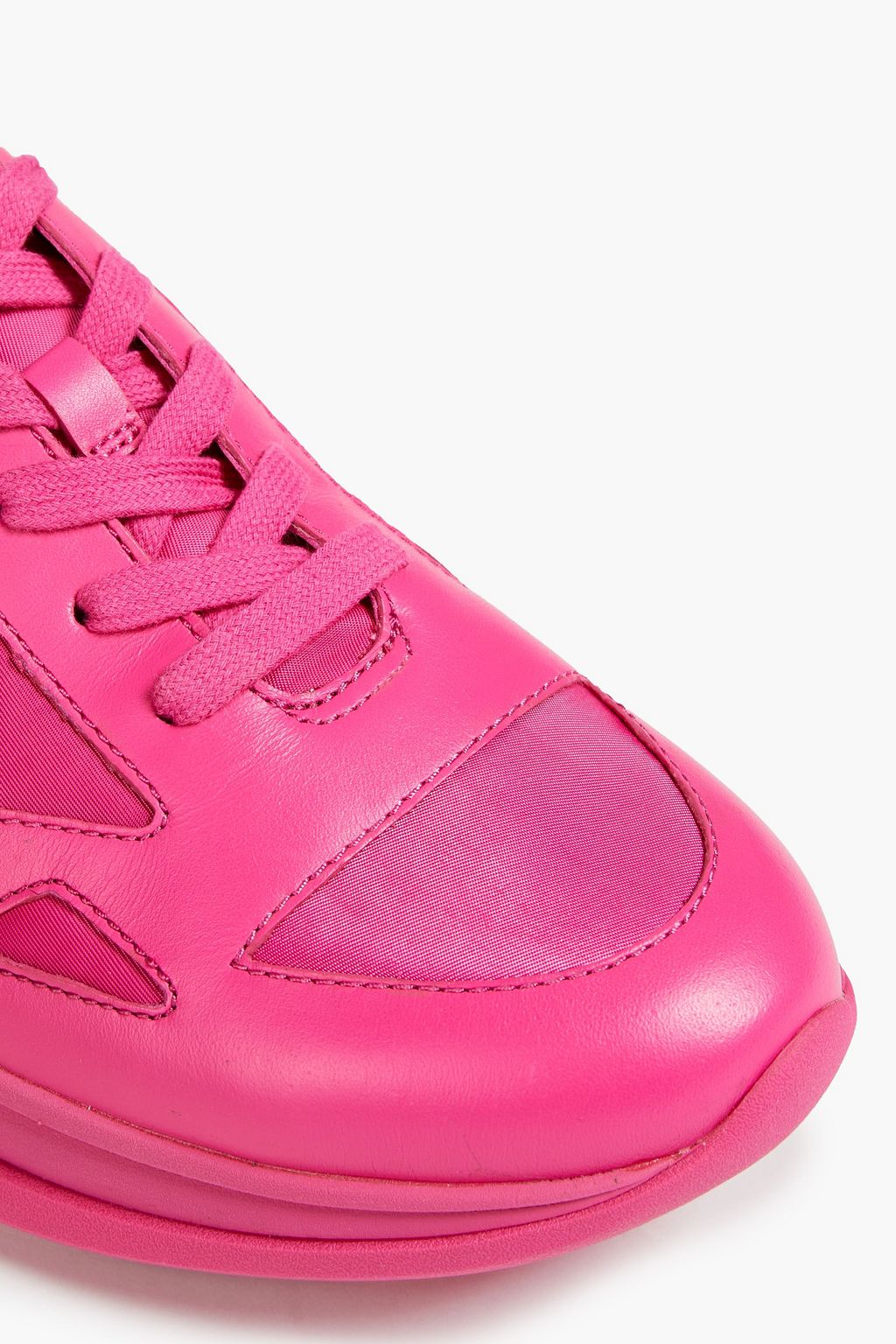 TORY SPORT Shell-paneled leather sneakers