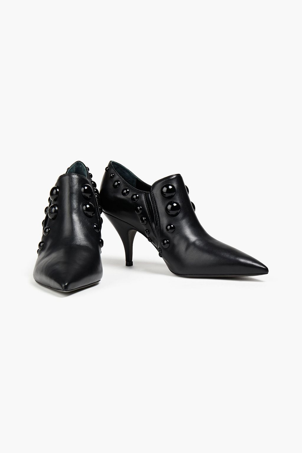 TORY BURCH Georgina 80 studded leather ankle boots