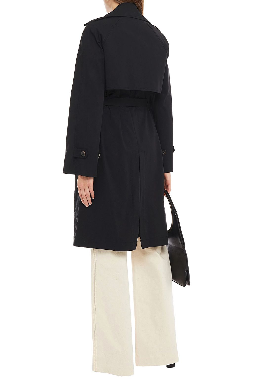 ROSETTA GETTY Cotton-blend gabardine trench coat
