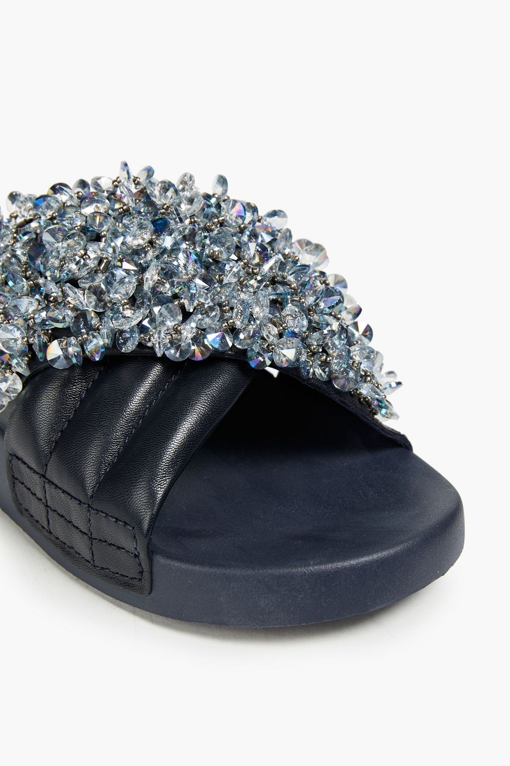 tory burch embellished slides