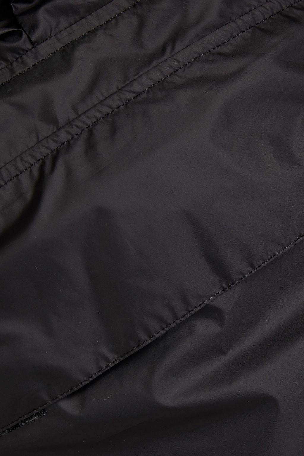 ARMY BY YVES SALOMON Metallic-trimmed shell hooded raincoat