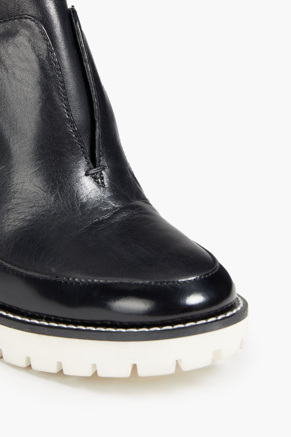 TORY BURCH Preston 95 leather ankle boots