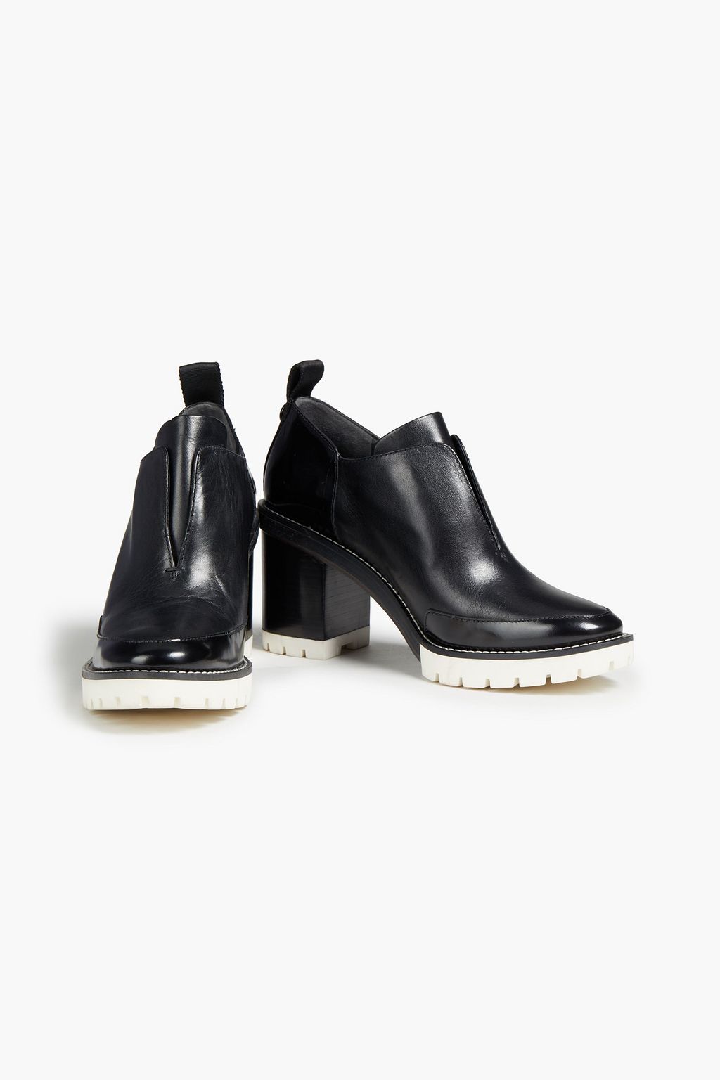 TORY BURCH Preston 95 leather ankle boots