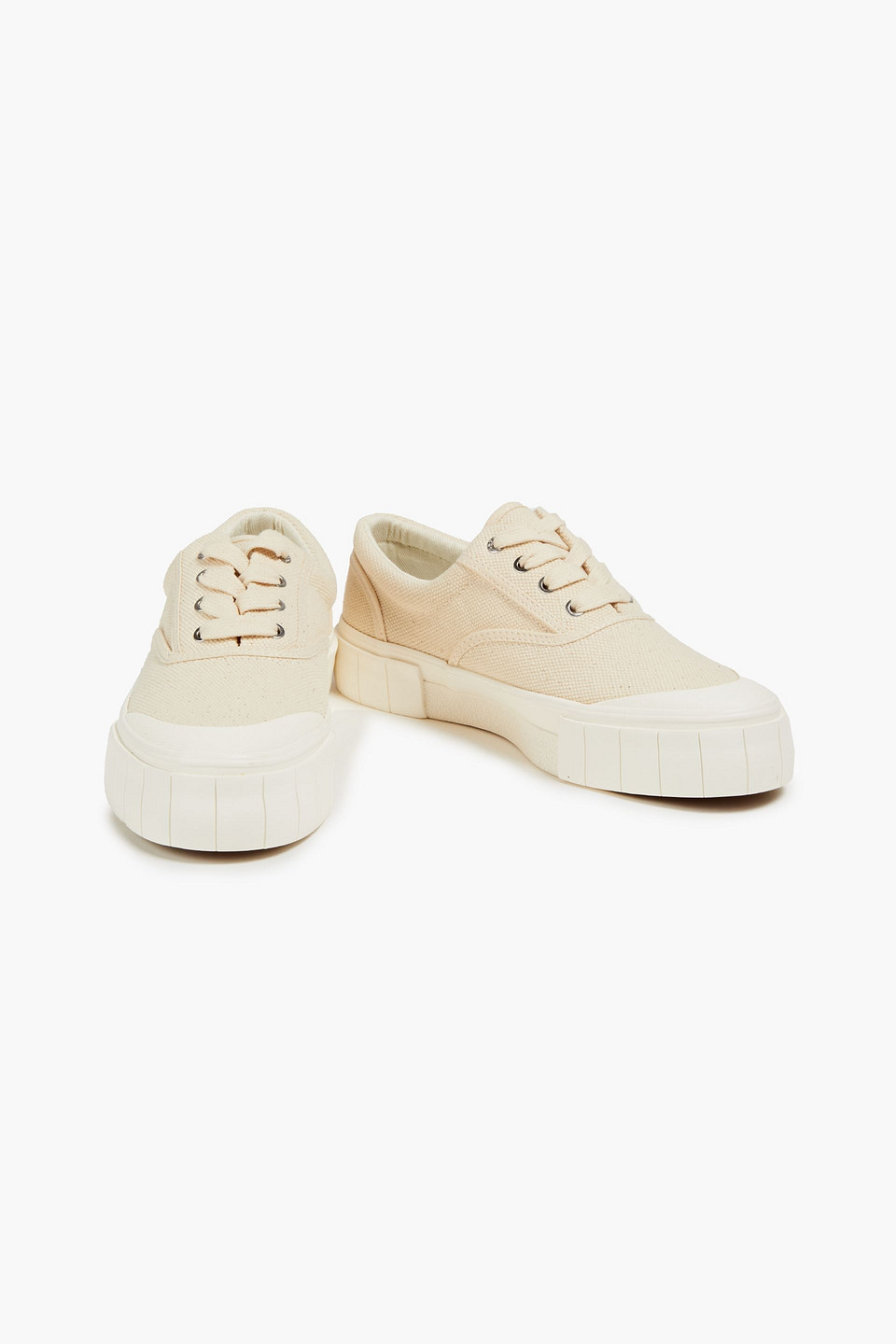 Good News Opal Core Canvas Platform Trainers In Neutrals