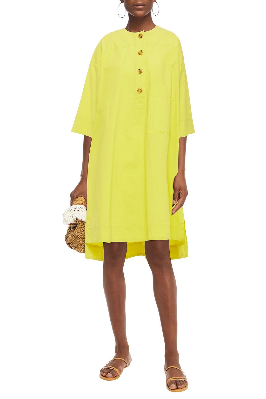 M MISSONI Cotton-poplin mini dress
