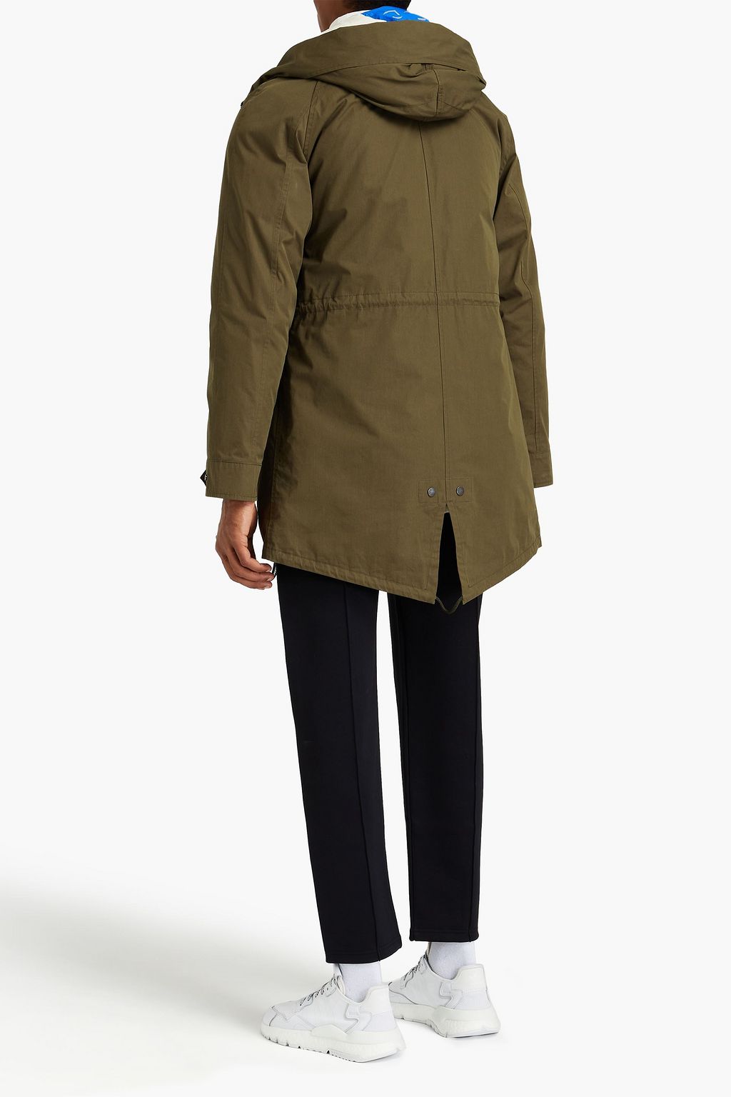 ARMY BY YVES SALOMON Cotton-blend gabardine hooded down parka