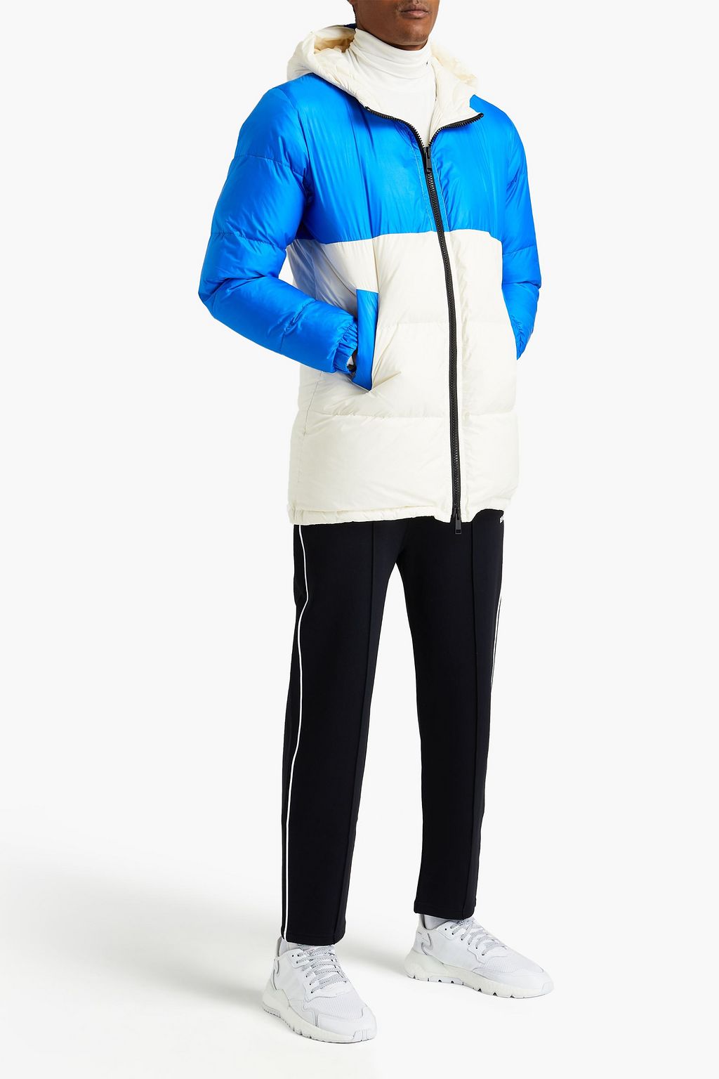 ARMY BY YVES SALOMON Cotton-blend gabardine hooded down parka
