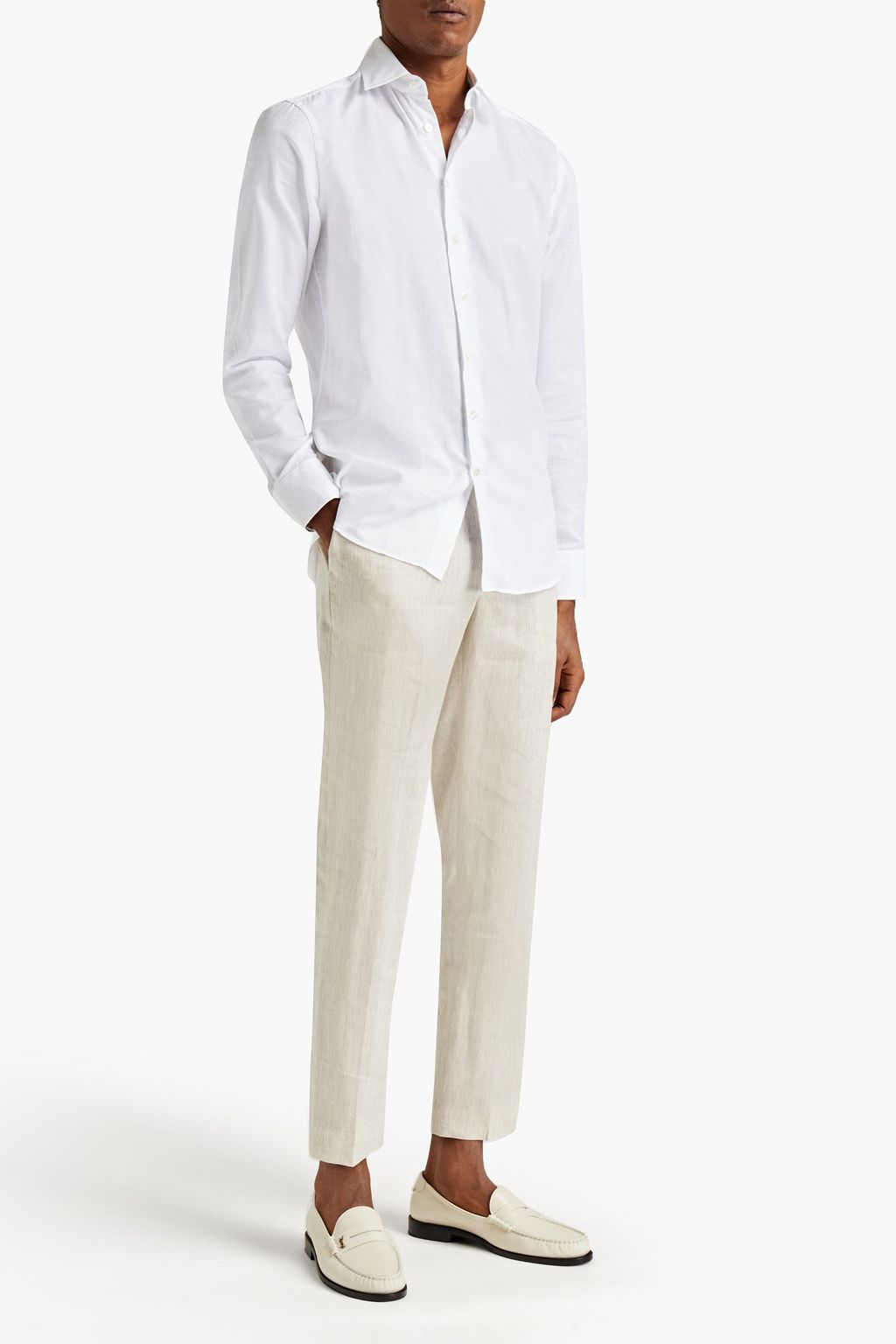 ETRO Cotton-jacquard shirt