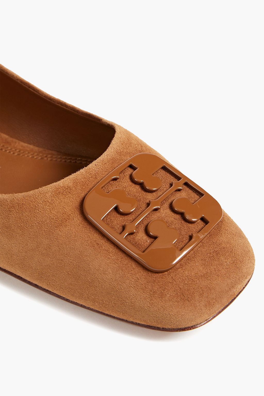 TORY BURCH Ballerinas aus Veloursleder