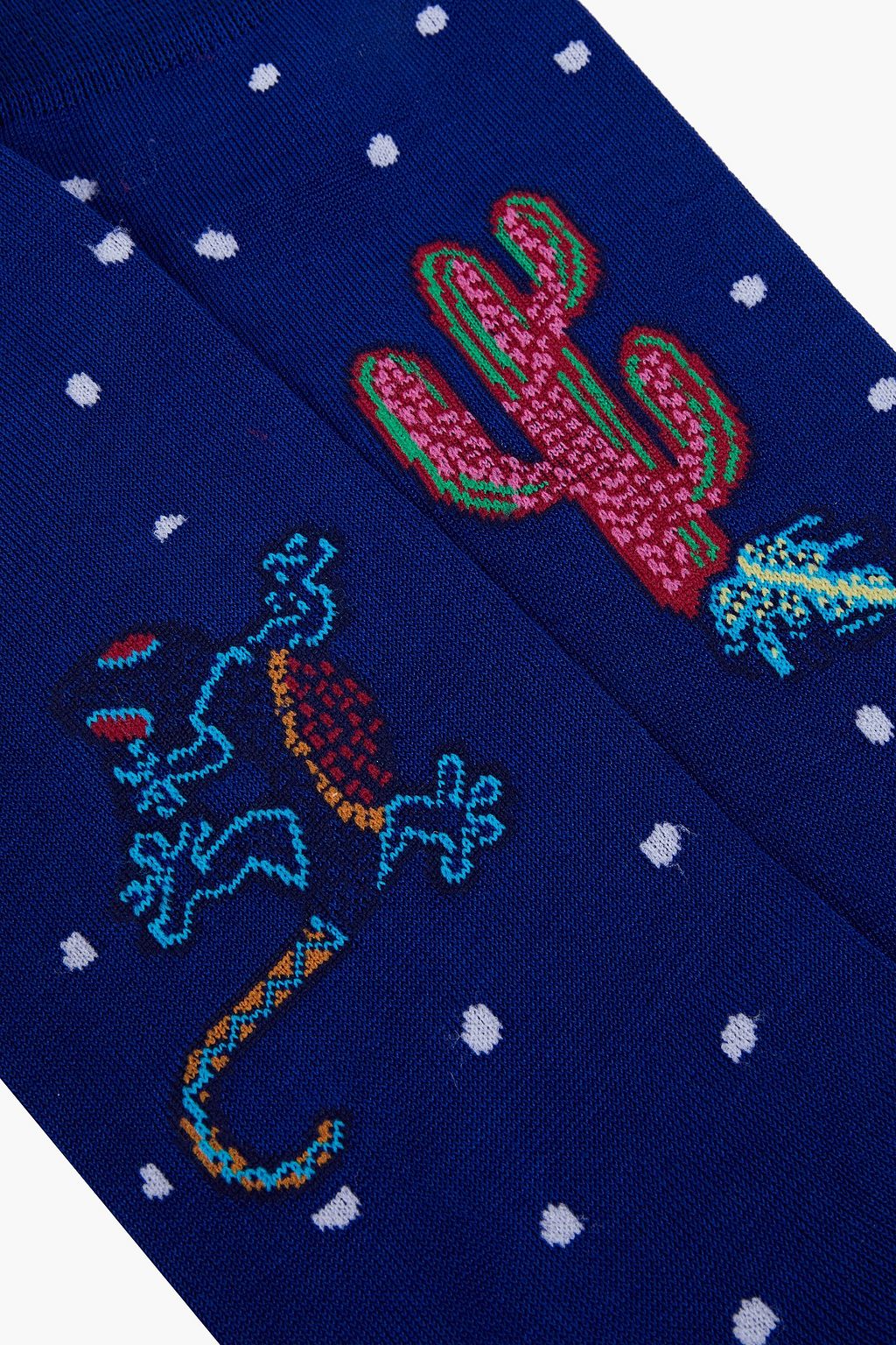 ETRO Jacquard-knit cotton-blend socks