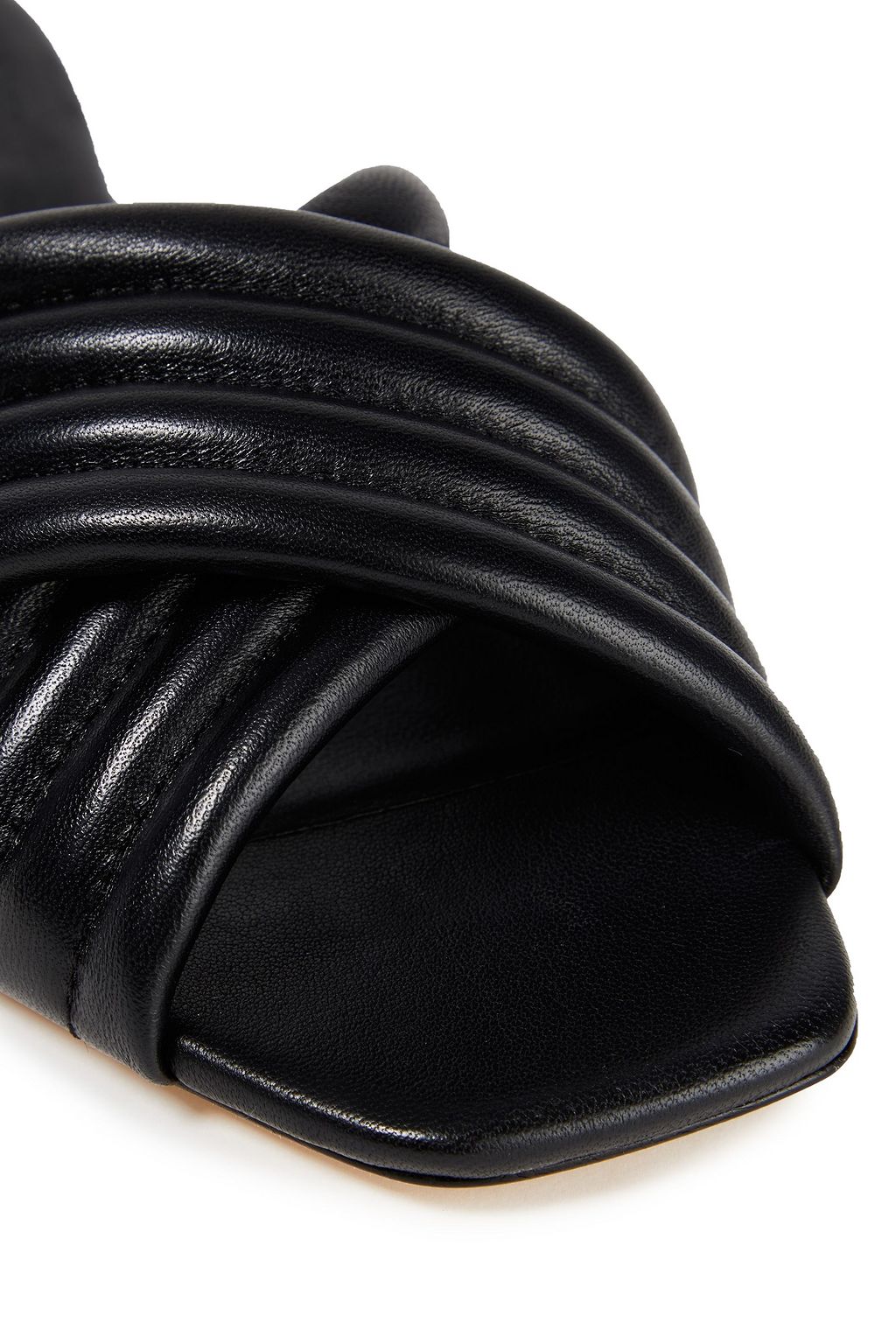 TORY BURCH Quilted leather slides