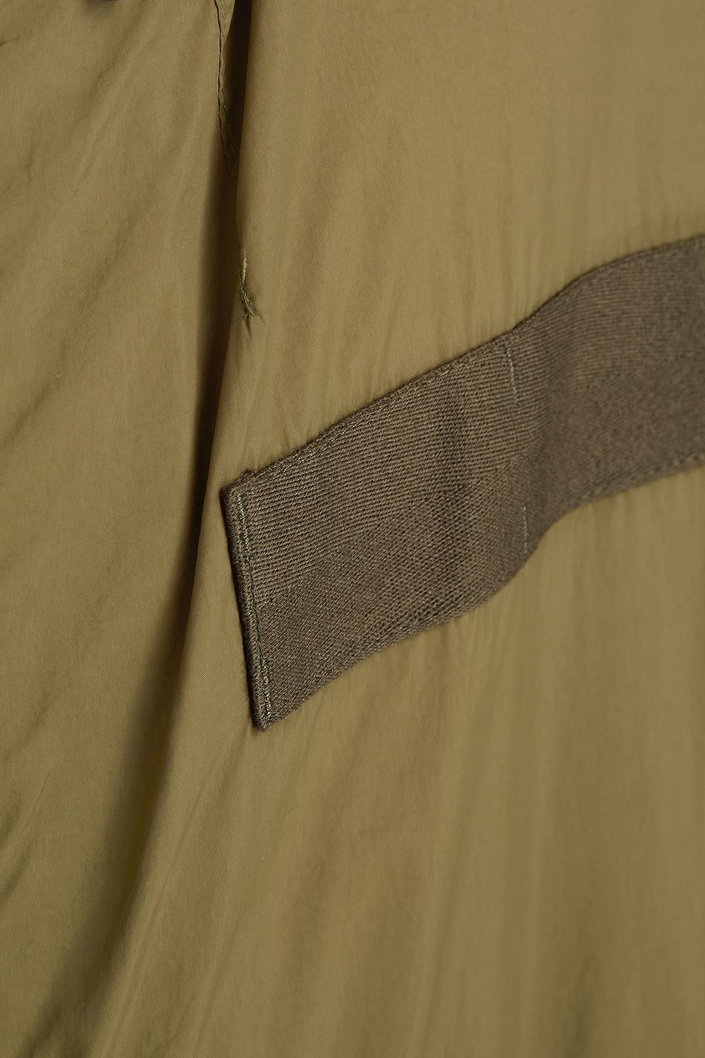 ARMY BY YVES SALOMON Logo-appliquéd shell hooded raincoat