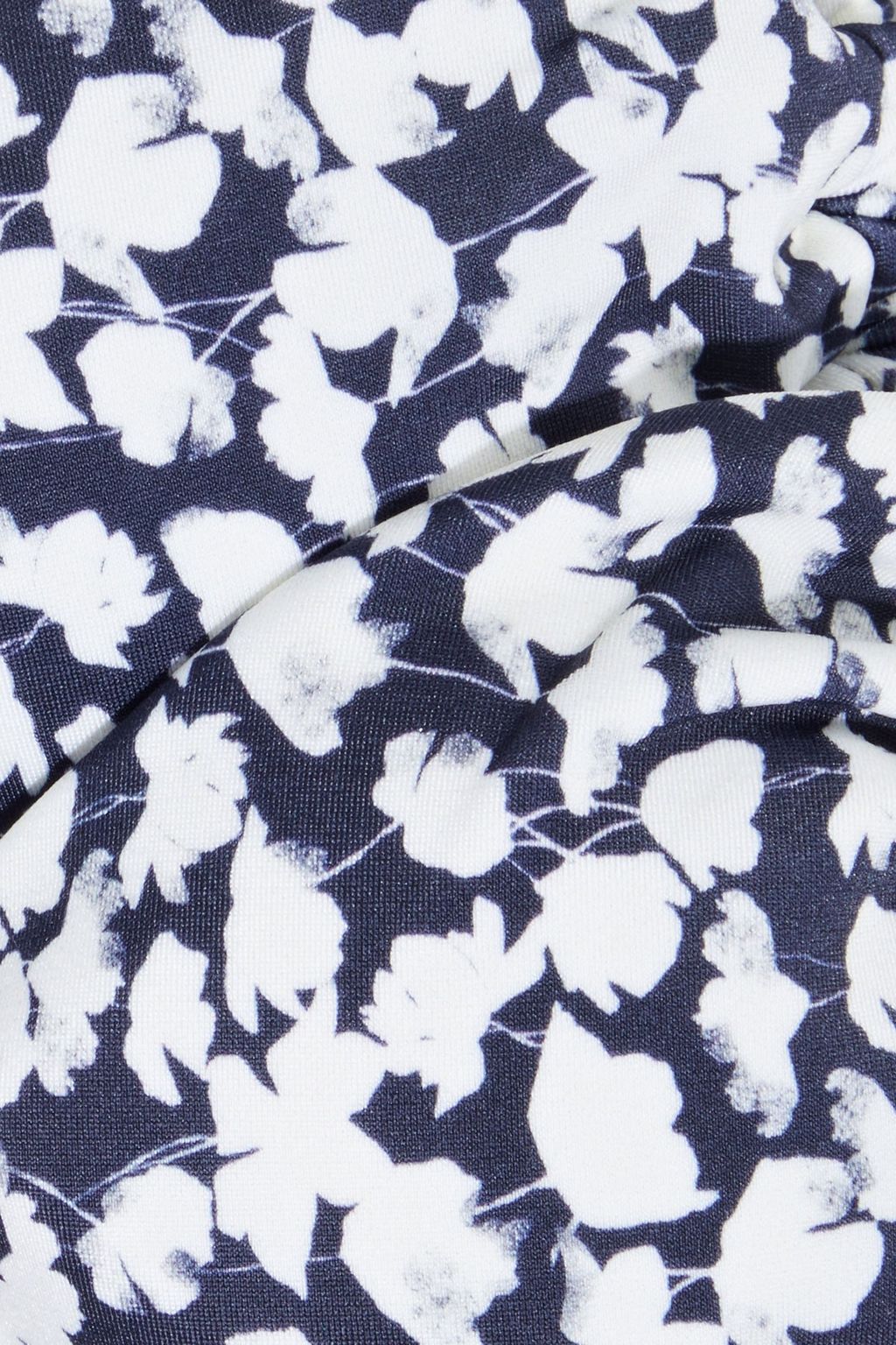 VIX PAULA HERMANNY Knotted floral-print triangle bikini top