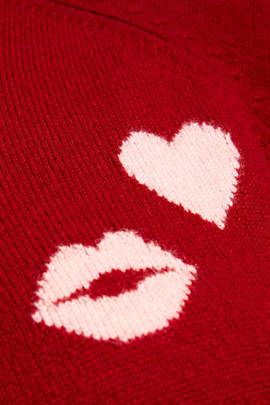 MARKUS LUPFER Monica intarsia cashmere sweater