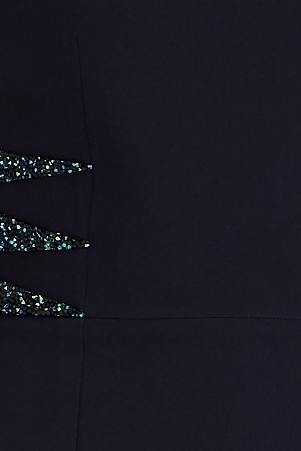 SAFIYAA Damara strapless crystal-embellished gown