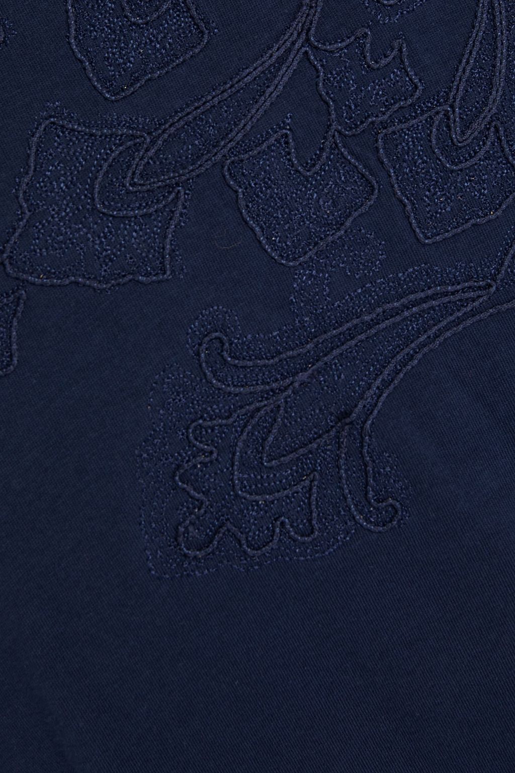 ETRO Embroidered cotton-jersey T-shirt