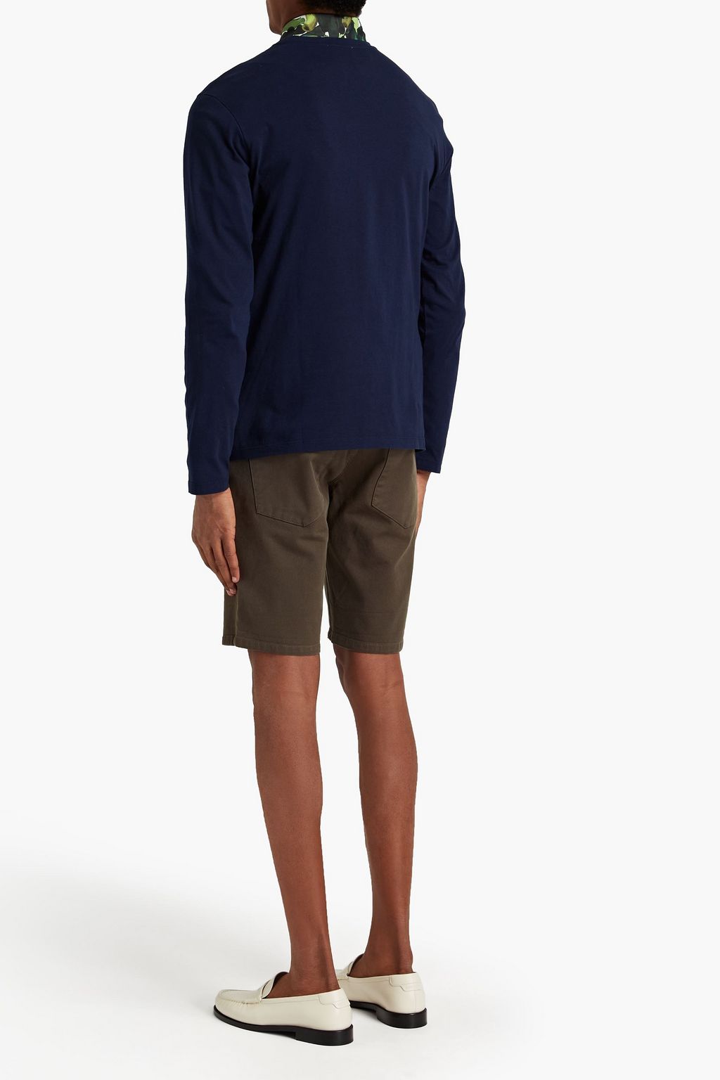 ETRO Embroidered cotton-jersey T-shirt
