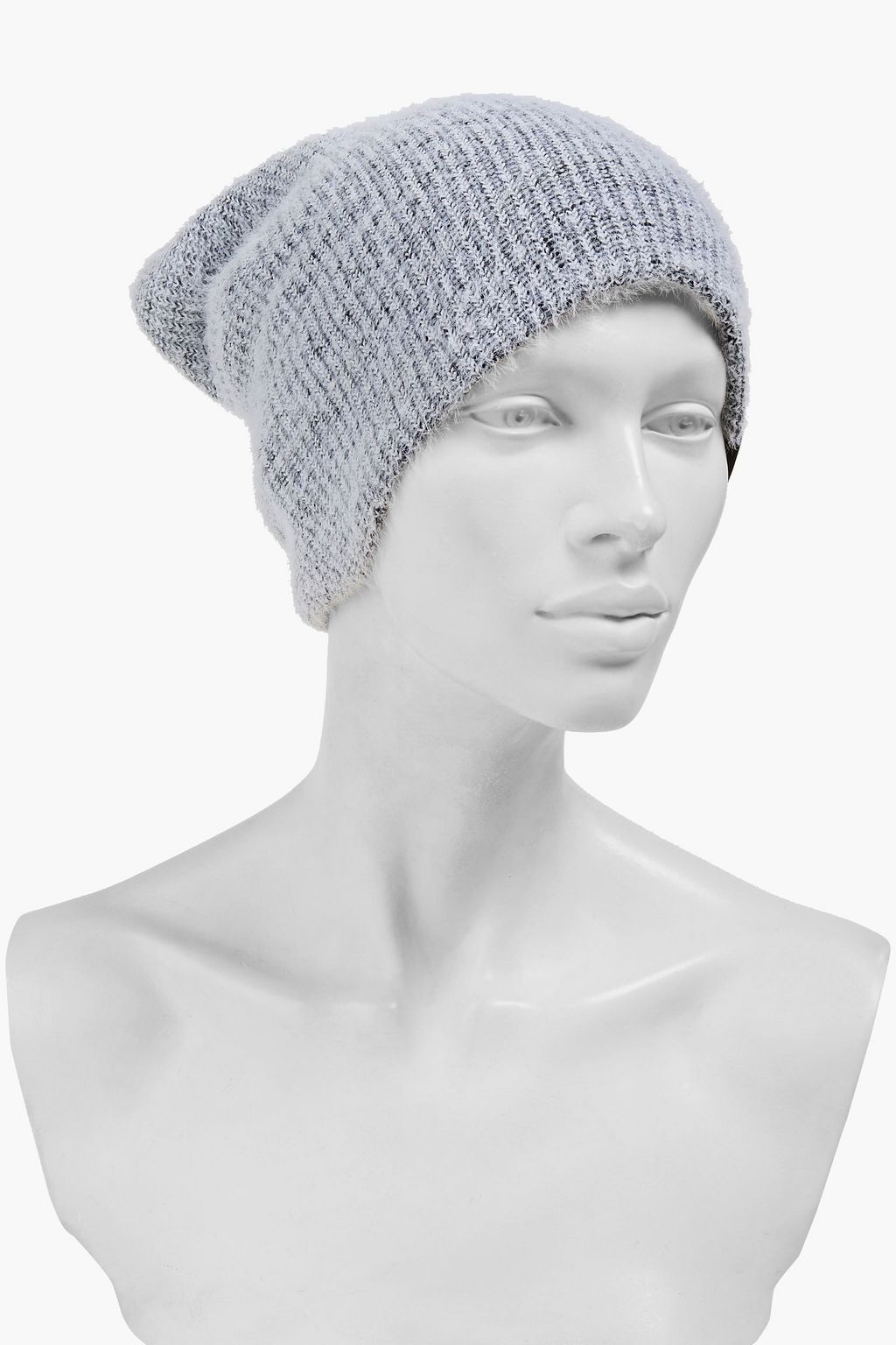 THE NORTH FACE Brushed ribbed-knit beanie