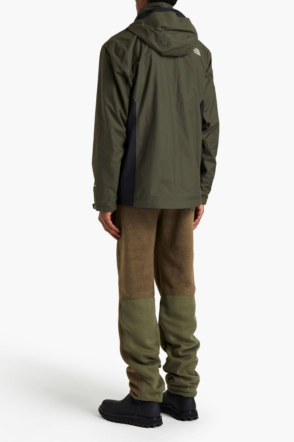 THE NORTH FACE Two-tone shell hooded jacket