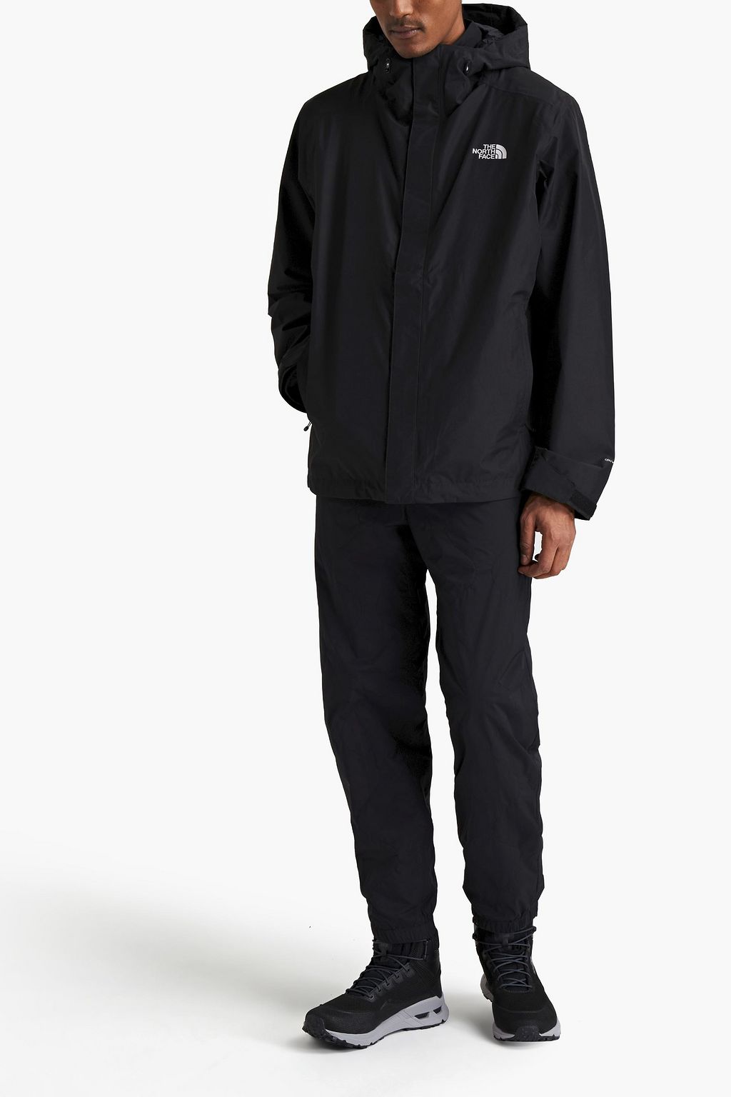 THE NORTH FACE Logo-print shell hooded jacket