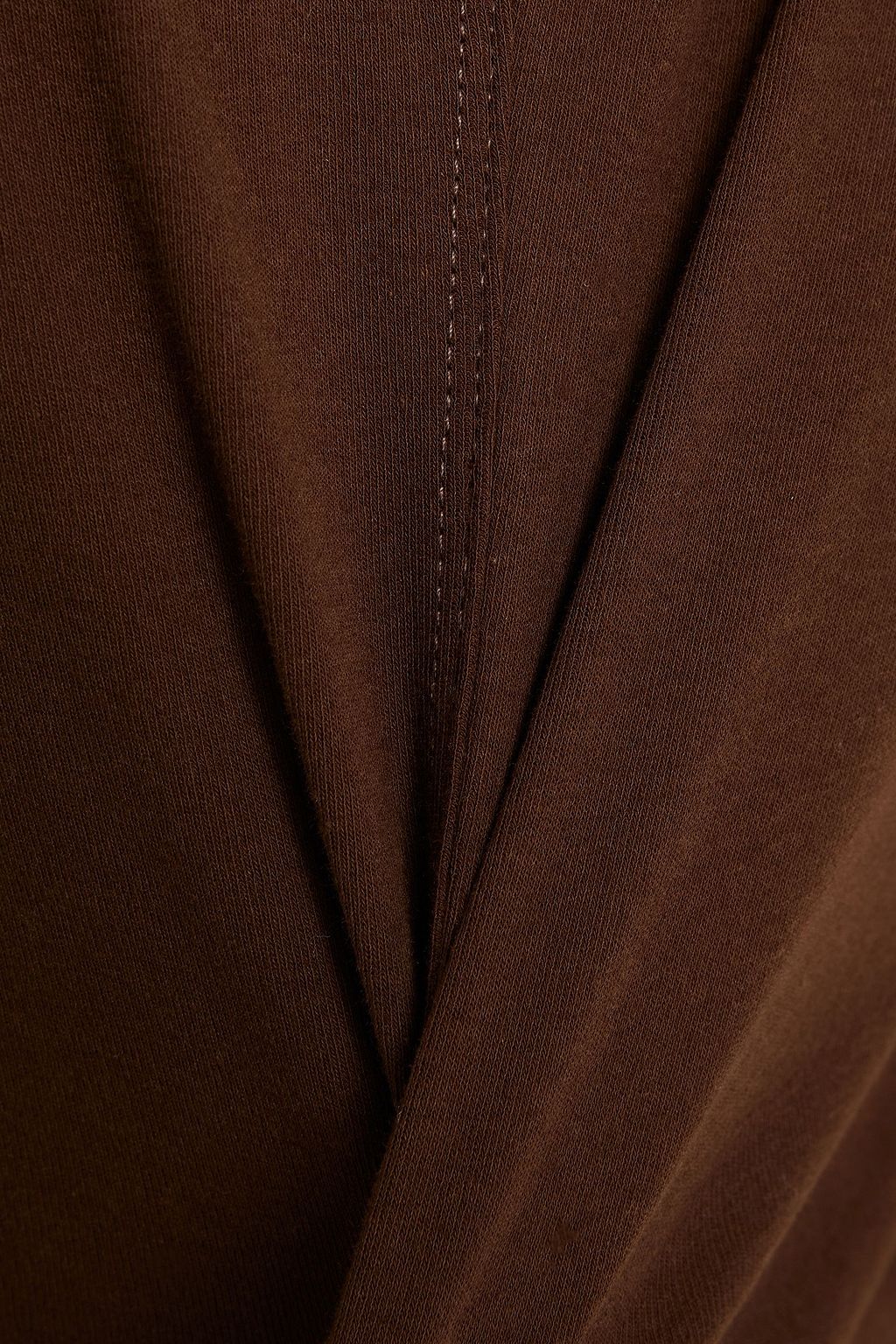 ROSETTA GETTY Ribbed cotton-jersey turtleneck top