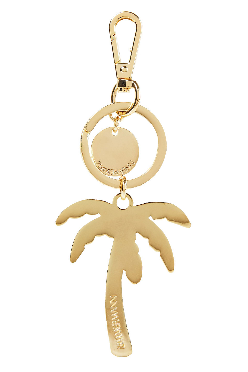 Zimmermann Gold-tone Enamel Keychain